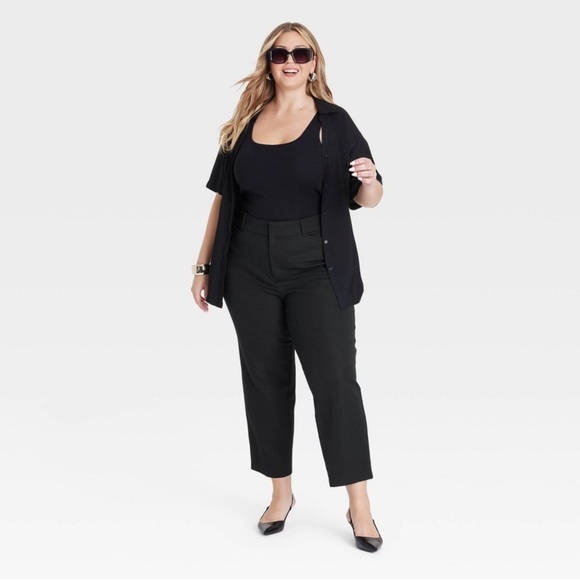 NWT size 17 High rise straight leg Pants - Picture 1 of 3
